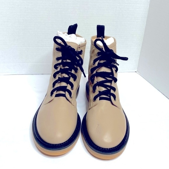 AGL Attilio Giusti Leombruni Moreen Leather Ankle Boots Stone Rosa Size 7.5 - Picture 2 of 8